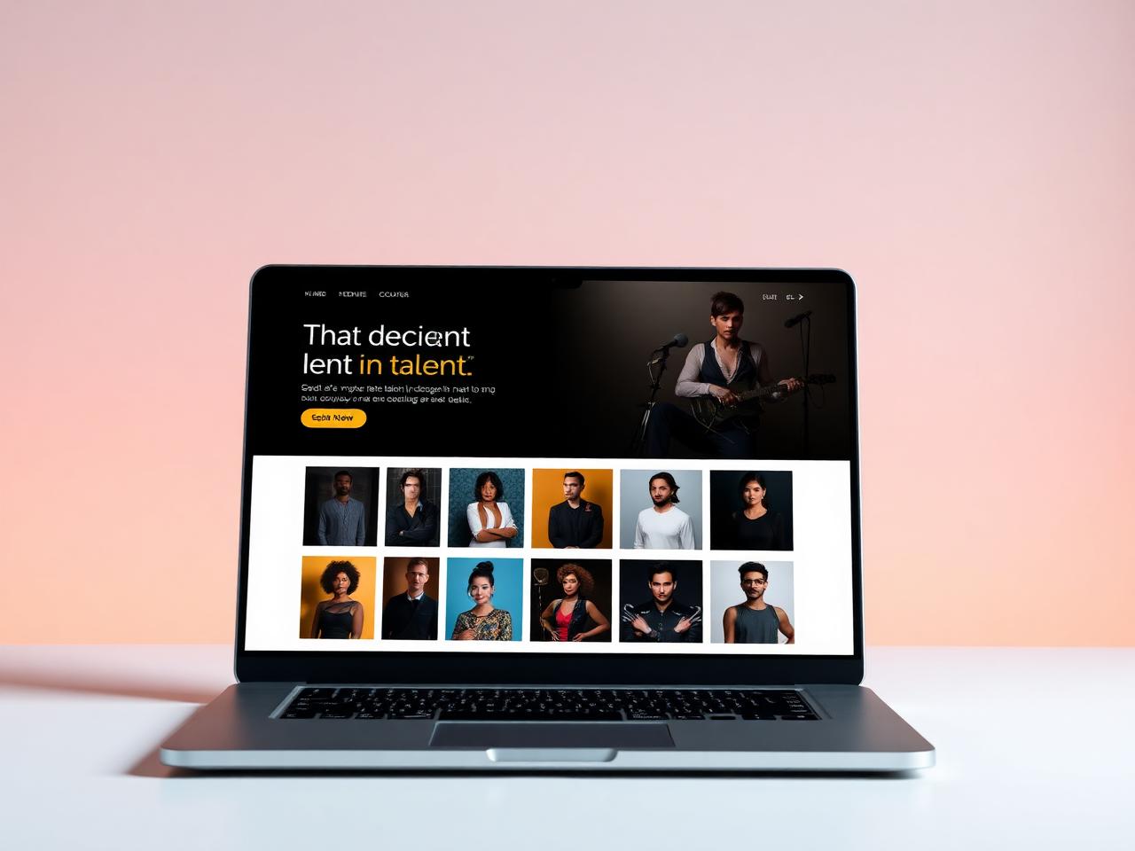Celebrity Studio — Entertainment / Talent website preview